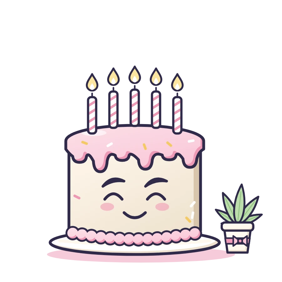 Birthday Cake illustration