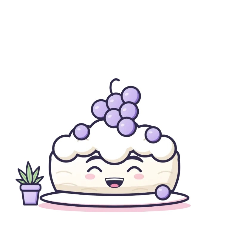 Grapes and Cream illustration